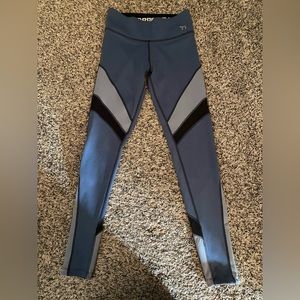 VS Pink thick blue leggings